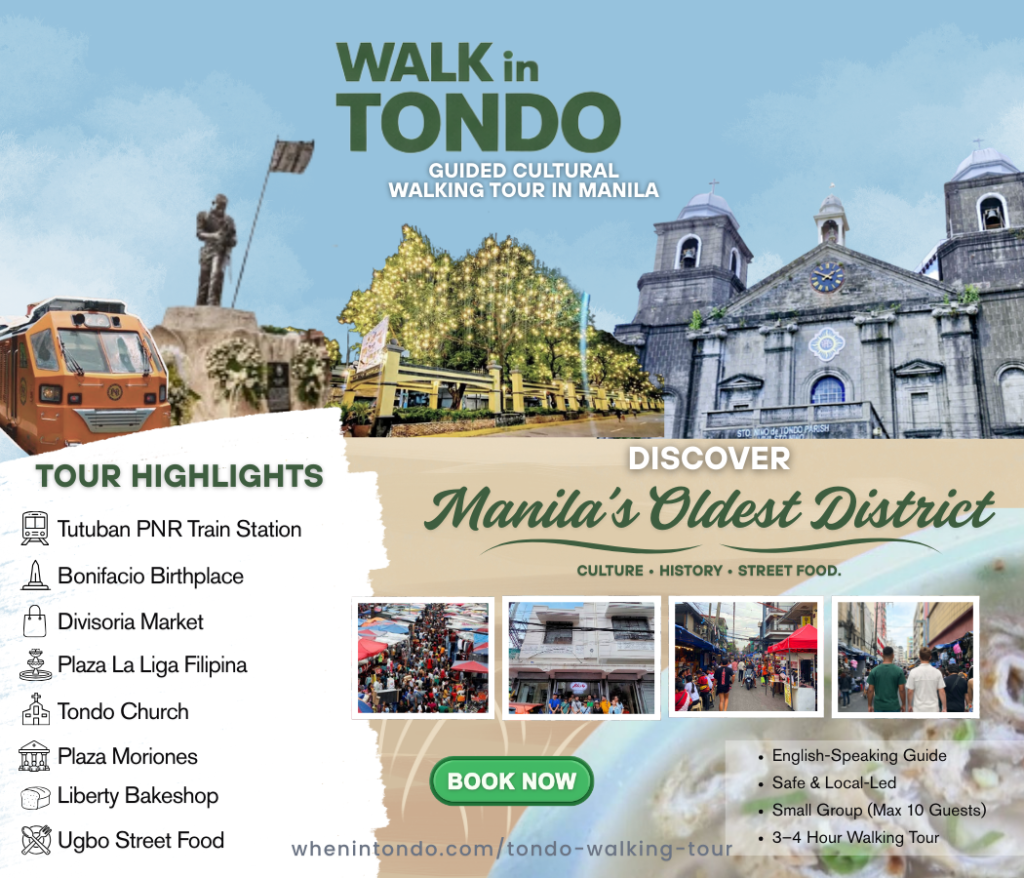 Tondo Cultural Walking Tour