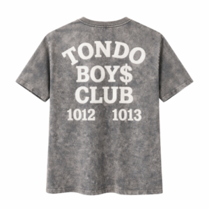 Tondo Boys Club Marble Wash Shirt Gray | Streetwear PH | Tondo Apparel