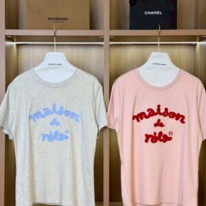 Maison de Rola Embroidered T-Shirt – Soft Cotton Casual Tee for Women From Thailand