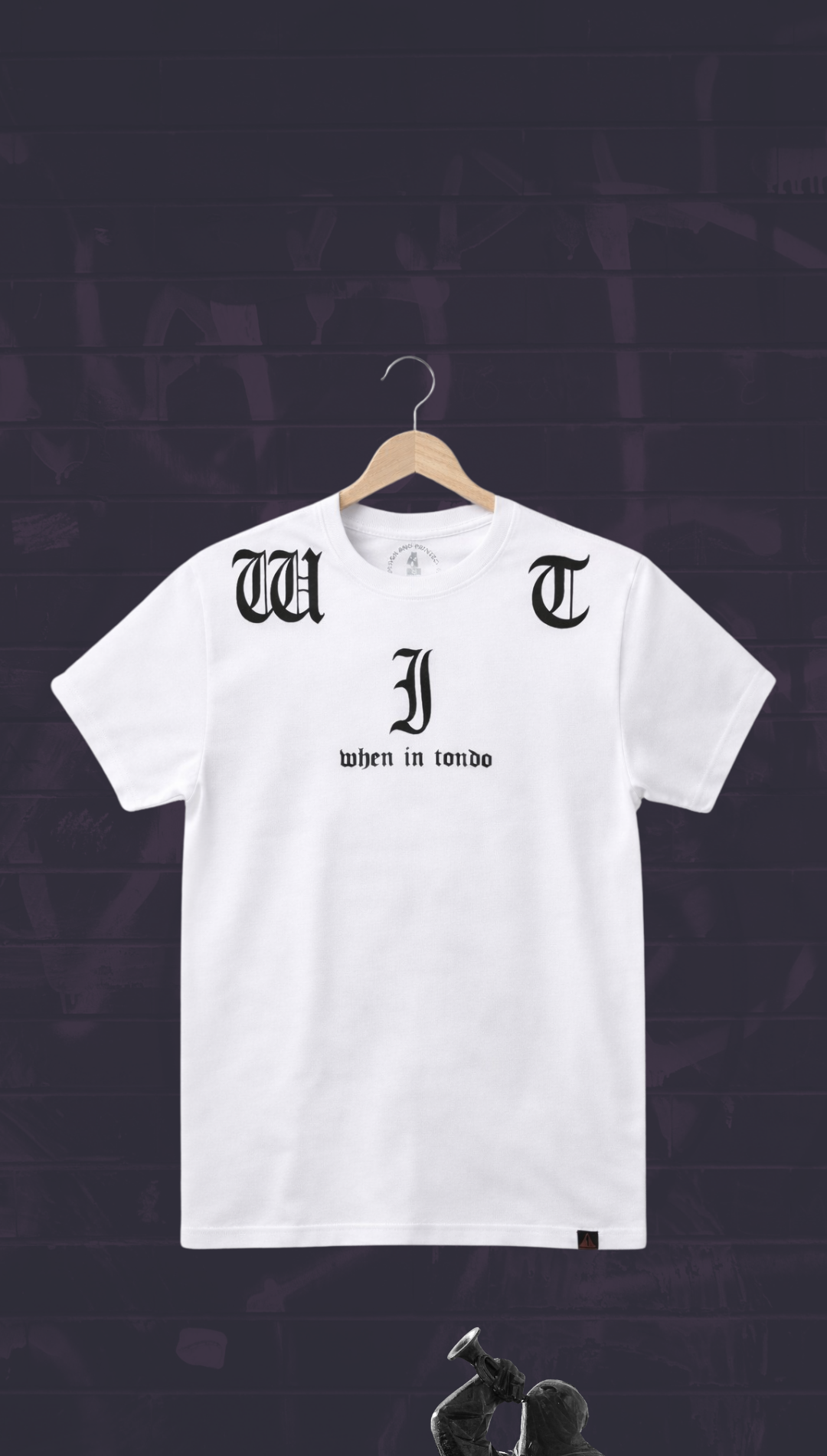When In Tondo Shirt – Local Raw Authentic Streetwear | Premium Cotton Tee Philippines 2026 - Image 2