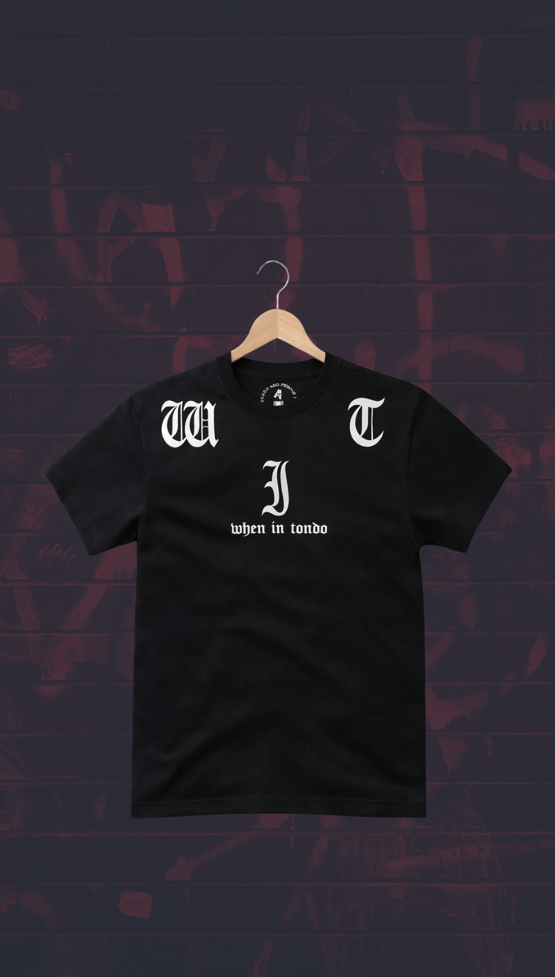 When In Tondo Shirt – Local Raw Authentic Streetwear | Premium Cotton Tee Philippines 2026 - Image 4