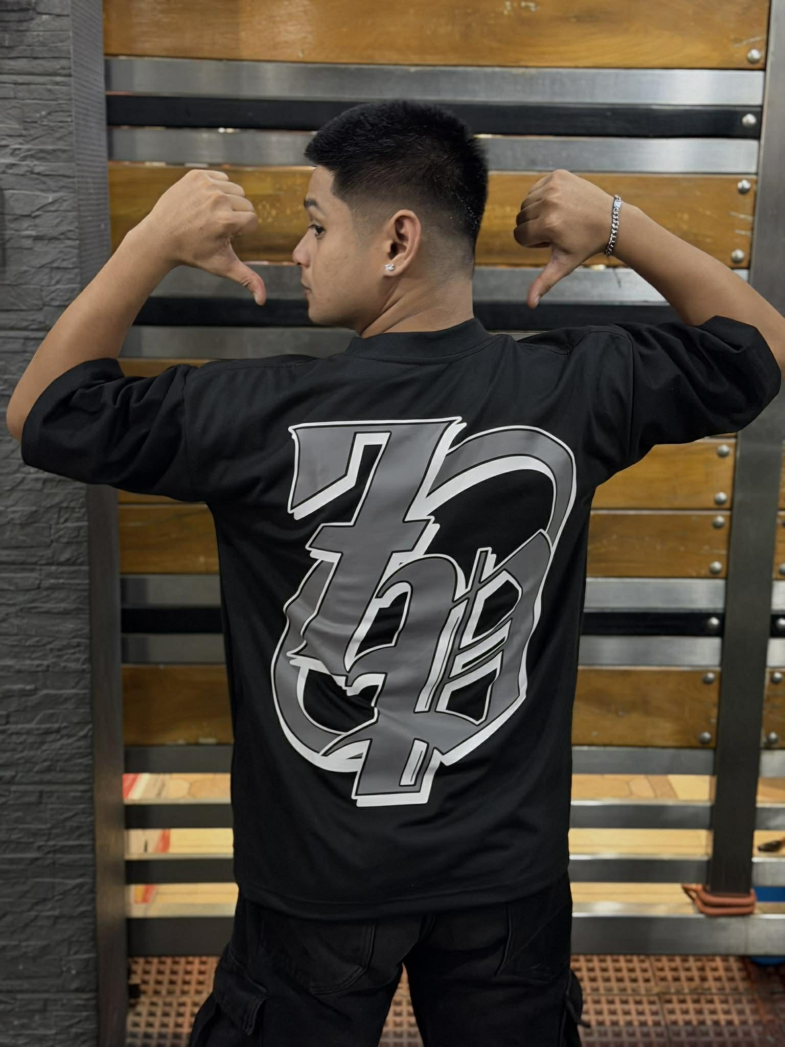 Siete Pares Lakbayaw Shirt 2026 (Black) | Official 7 Pares Streetwear Endorsed by Adrian Nocum & Rhic Maniego - Image 3