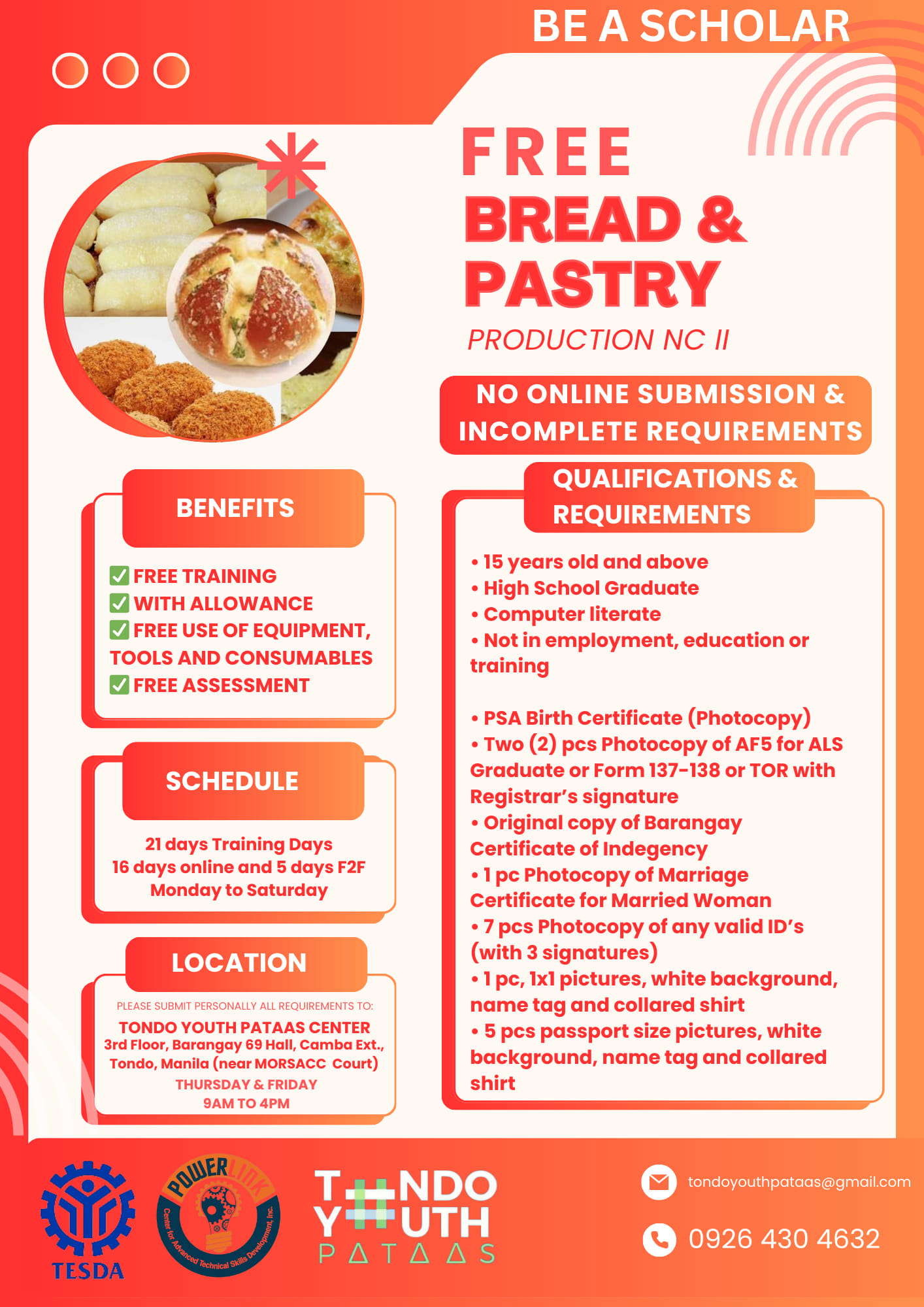 TESDA Scholarship Program