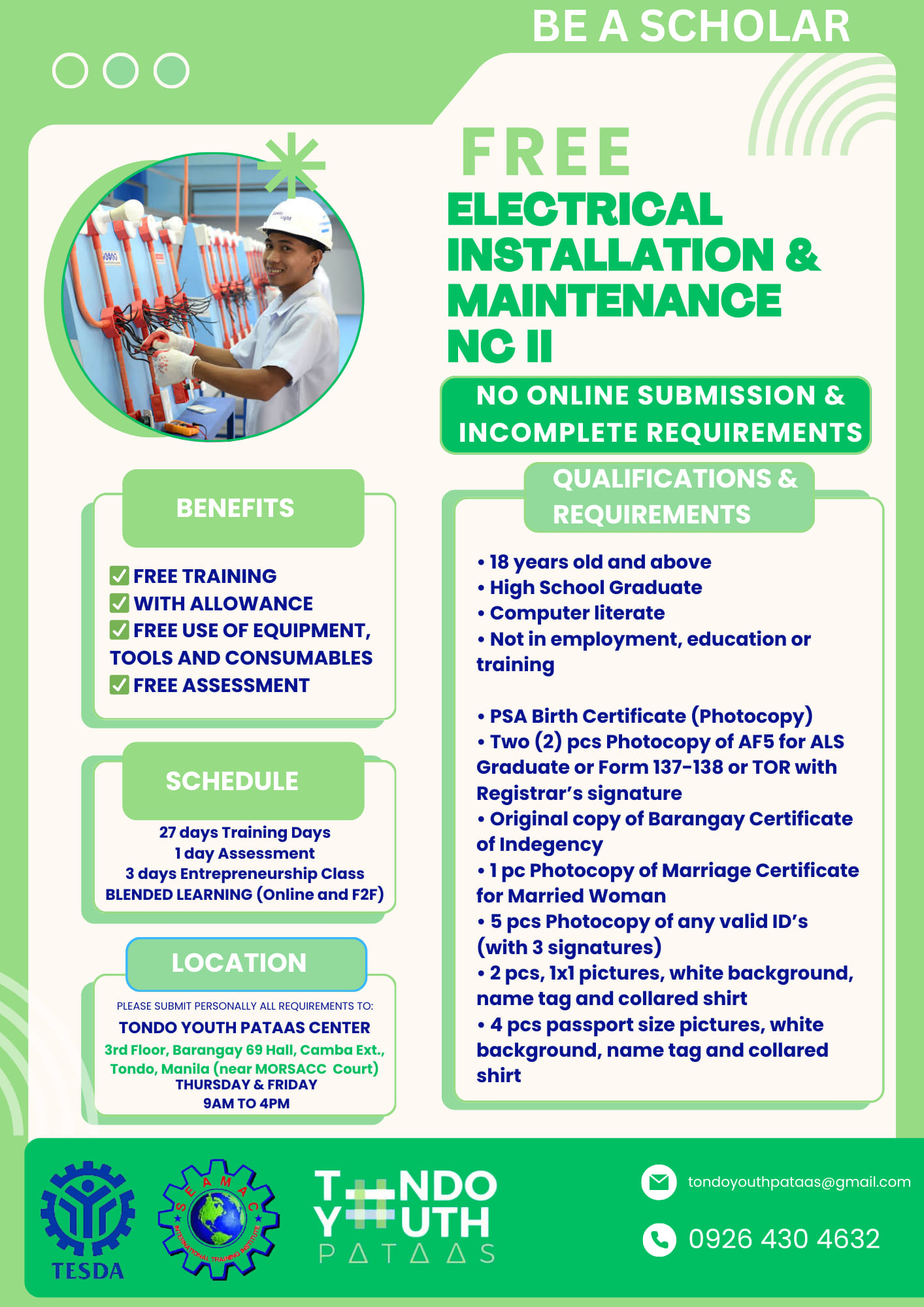 TESDA Scholarship Program