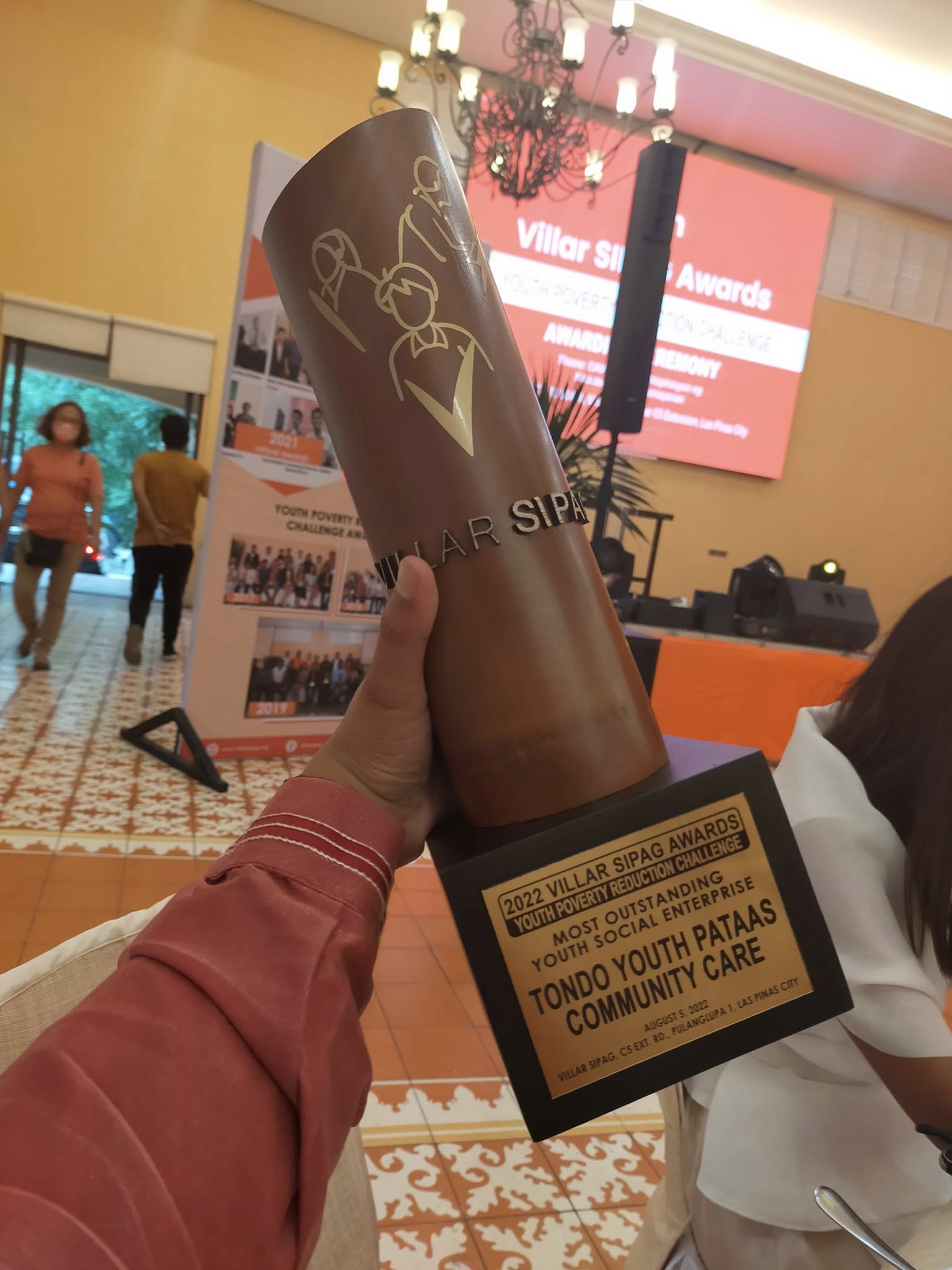 Tondo Youth Pataas Villar SIPAG Award