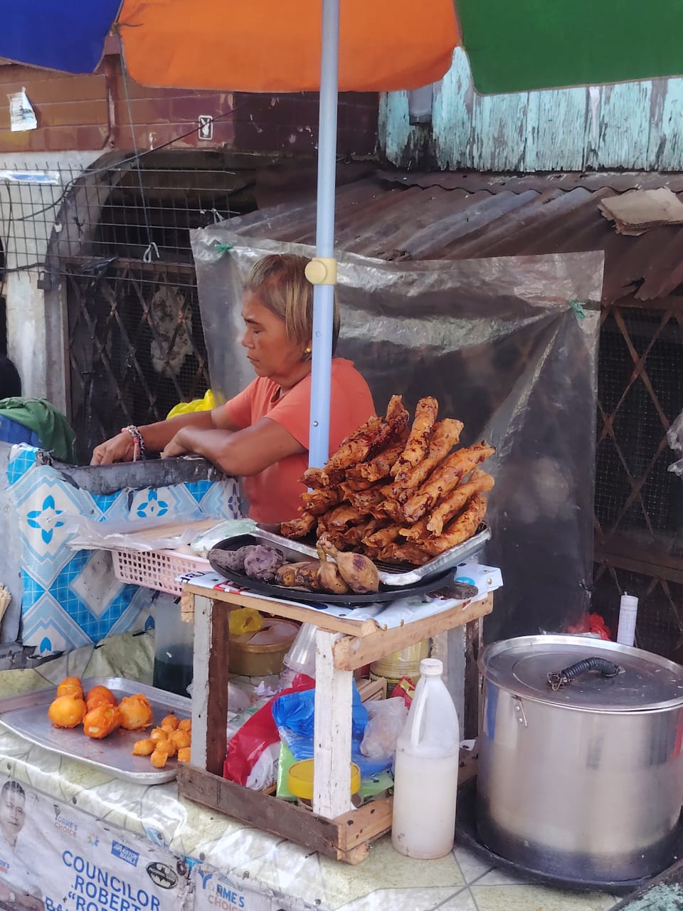Tondo street food in Manila